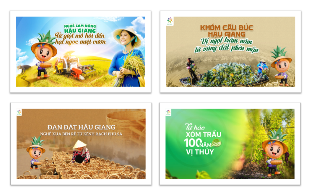 Tuyên truyền, quảng bá cho chương trình “Tự hào sản vật truyền thống Hậu Giang”